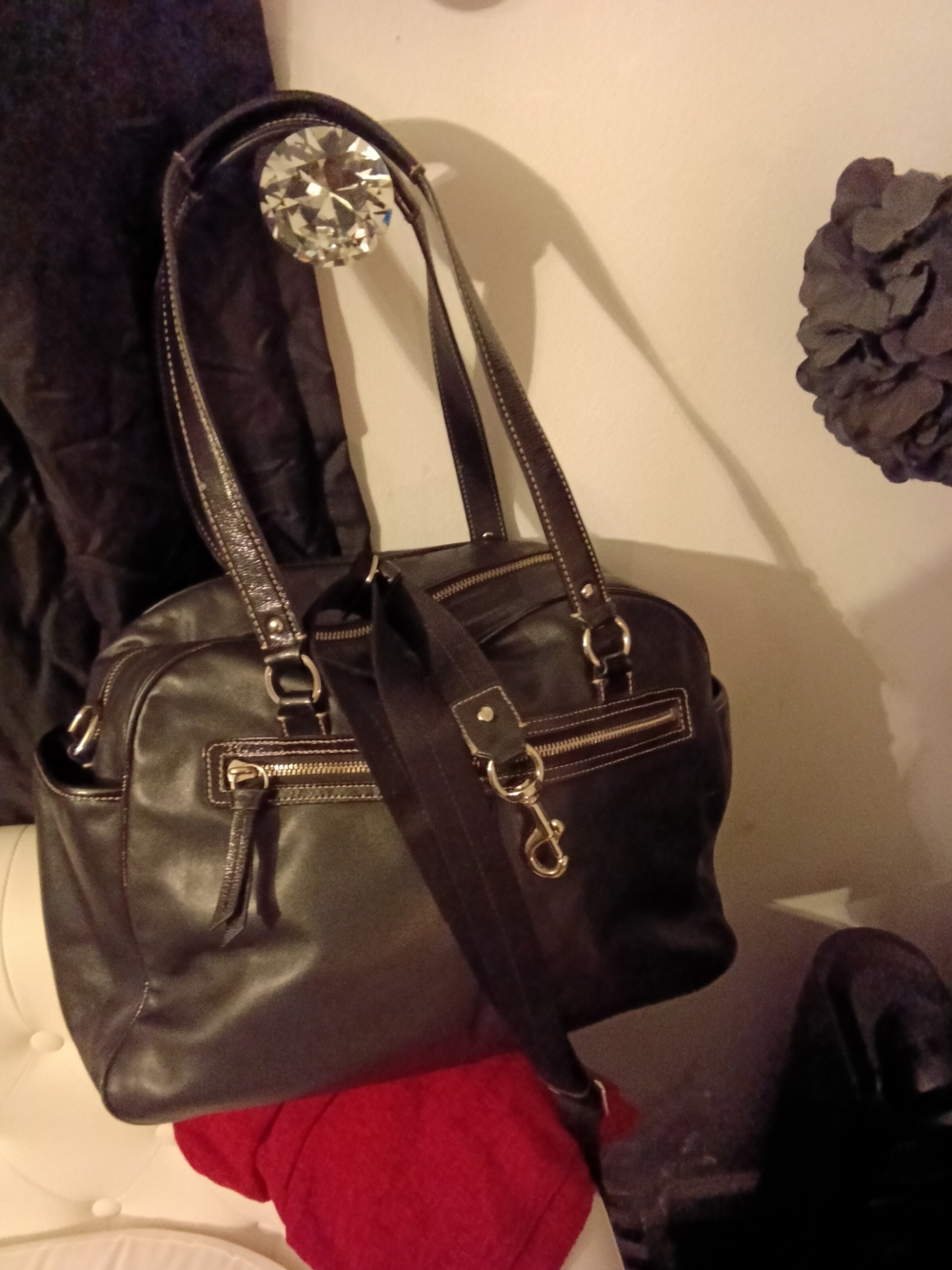 Coach Addison Leather Diaper/Travel or Briefcase Shoulder Bag H1169-F18374 - Picture 2 of 7
